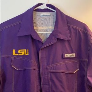 LSU Columbia PFG Shirt